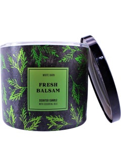 White Barn White Barn Bath & Body Works Fresh Balsam Scented Candle 3 Wick 14.5OZ 