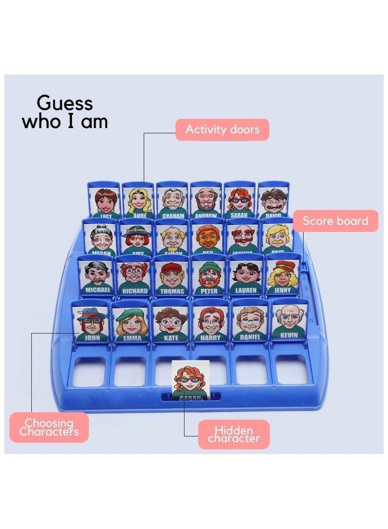 Guess Who Is It? - Classic Board Game for Kids and Adults, Hours of Puzzle Fun (Characters Style 2) - Image 5