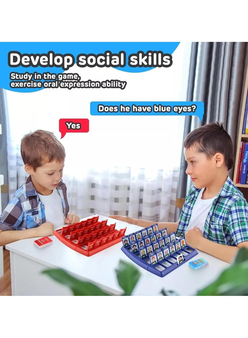 Guess Who Is It? - Classic Board Game for Kids and Adults, Hours of Puzzle Fun (Characters Style 2) - Image 3