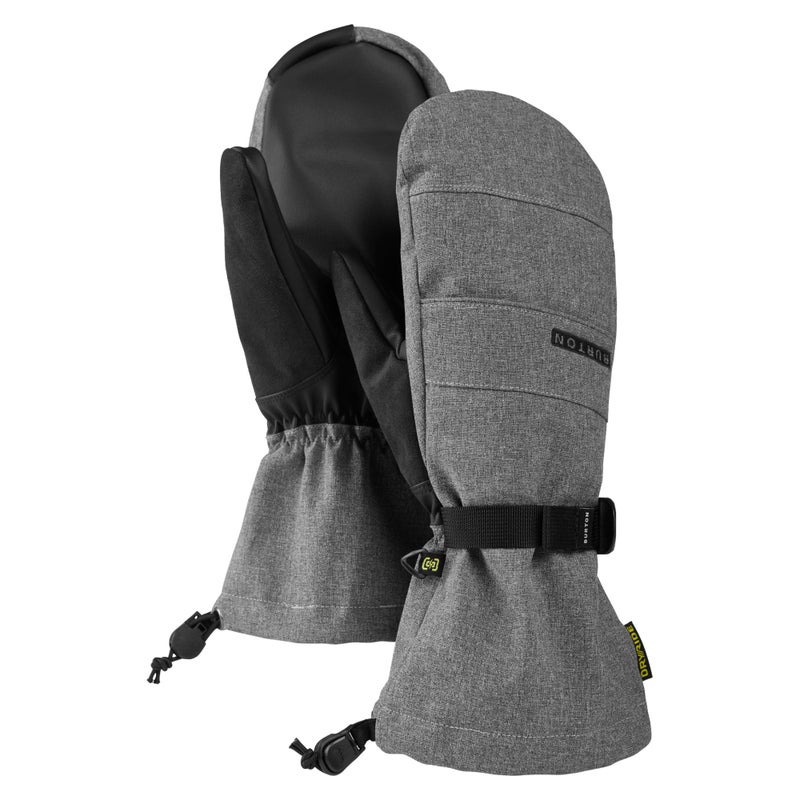 Burton Men's Profile Mittens, Gray Heather, M