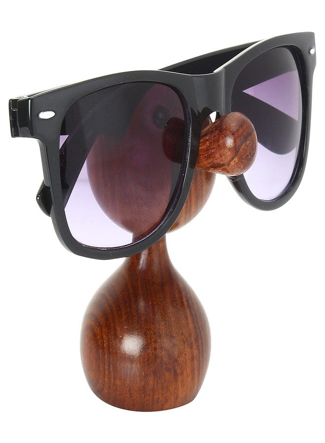 Craftland Wood Doll Shaped Spectacle Holder Stand (Brown, 2 x 2 x 3.5 Inches) - Image 4
