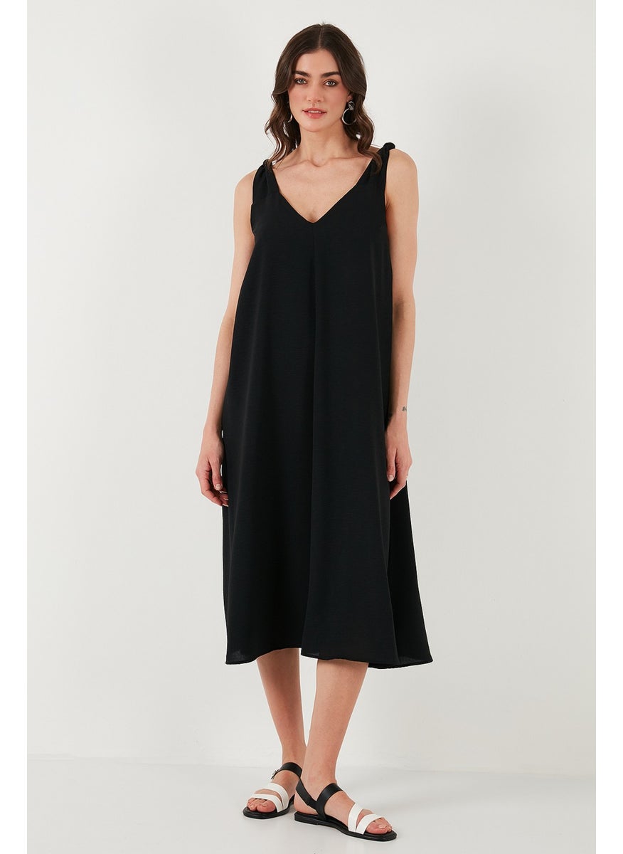 Oversize Fit V Neck Midi Length Basic Dress Women's Dress 6788688 - pzsku/ZF6953B38D7545FA04C6BZ/45/_/1741257070/9ed60108-68b9-4a68-94d4-f6110b682192