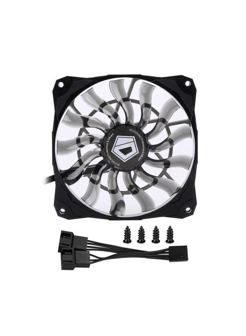 For ID-COOLING No 12015 12cm Thin Fan Height 12cm PWM Fans CPU Cooling Fan Temperature Control