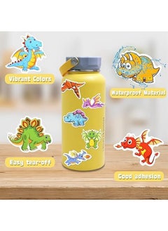 TEMSON TEMSON Decorative Dinosaur Theme Double Puffer & Double Layer Sticker for Kids(SL-ARV)(Set of 2)  - Image 2