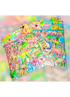 TEMSON TEMSON Decorative Dinosaur Theme Double Puffer & Double Layer Sticker for Kids(SL-ARV)(Set of 2)  - Image 1