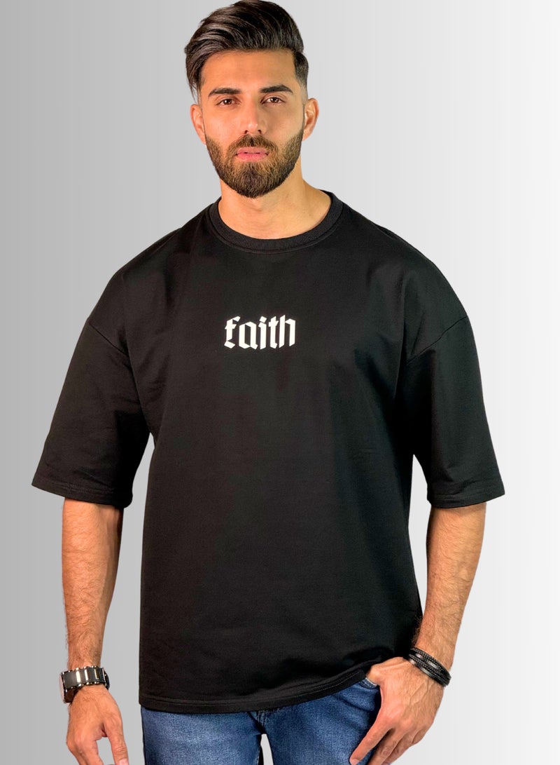 TAG OUT Faith Oversized T Shirt  - Image 2