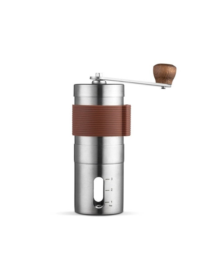NexusTek Manual Coffee Grinder – Precision & Even Grinding, Adjustable Grind Size, Stainless Steel Portable Mill, Detachable & Washable, Home, Office, Travel Use - Image 1