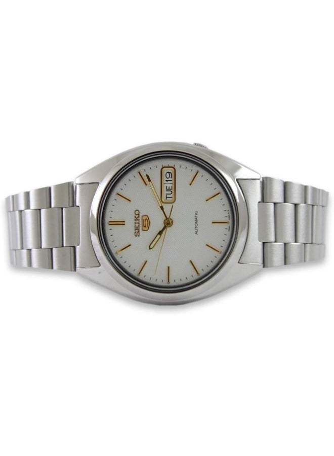 سيكو Seiko Men Automatic Watch With Analog Display And Stainless Steel Strap Snxg47K - Image 4
