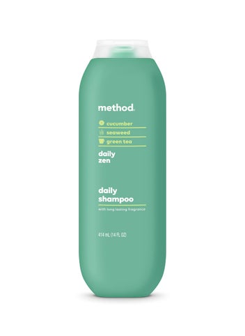 Method Method Everyday Shampoo, Daily Zen with Cucumber, Green Tea, and Seaweed Scent Notes, Paraben and Sulfate Free, 14 oz (Pack of 1) 