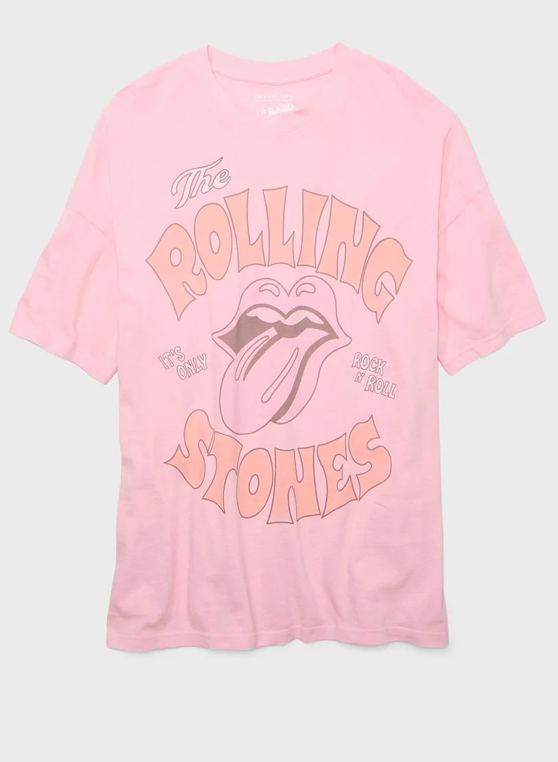 American Eagle Graphic Crew Neck T-Shirt