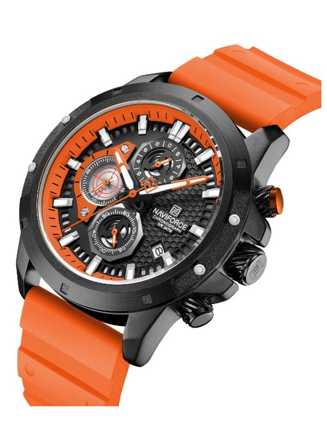 NAVIFORCE Men's Water Resistant Analog Luxury Sports Watch New Edition NF8036  - Image 2