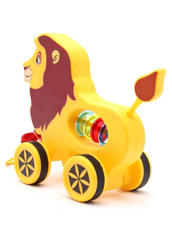 ستوريو لعبة سحب للأطفال الصغار من منتجات ستوريو بيبي، لعبة سحب بتصميم جذاب، لعبة تنموية للأولاد والبنات بعمر سنة واحدة - أسد - Image 2