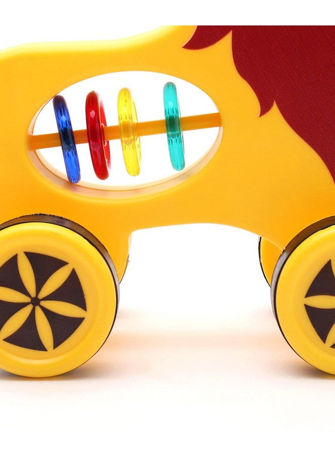 ستوريو لعبة سحب للأطفال الصغار من منتجات ستوريو بيبي، لعبة سحب بتصميم جذاب، لعبة تنموية للأولاد والبنات بعمر سنة واحدة - أسد - Image 5