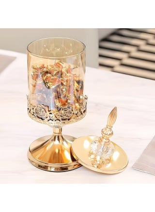 Glass Candy Jars with Lid, Mid-Eastern Style Vintage Home Decorate,Storage Jars for Candy,Biscuit,Cookies,Snack,Nuts Organization - pzsku/ZF69602F0E97E322B02A1Z/45/1753867884/a80847ec-71ba-46a9-a791-98de1b3935e7