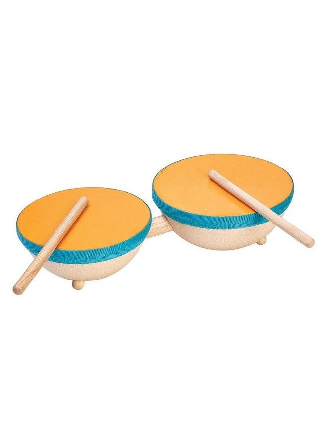 PlanToys 6425 Double Drum Music Set  - Image 1