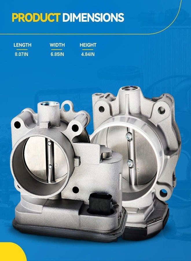PHILTOP Electronic Throttle Body for Mustang 2005-2010, E350 Super Duty 2005-2015 5.4L V8, Explorer 2004-2010 2013-2019, Crown Victoria/Grand Marquis 2005-2011, F150 2004-2006 4.6L V8 - Image 4