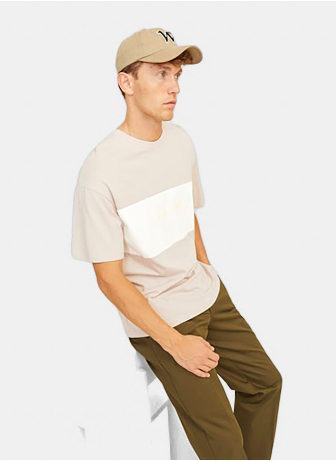 JACK & JONES - Jjelegacy Blocking Tee Ss O-Neck Noos - Image 1