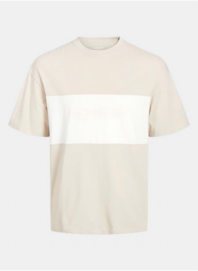 JACK & JONES - Jjelegacy Blocking Tee Ss O-Neck Noos - Image 1