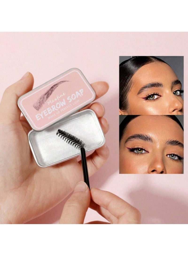 Maxfine 1-Piece Eyebrow Brush - Long-Lasting Styling Kit for Naturally Defined Brows - Image 1