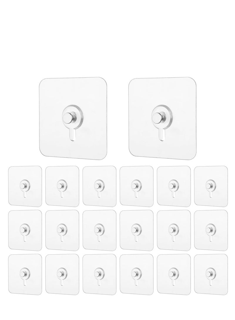 صانعات الصور, 20pcs صانعات الصور الصانعات مقاوم للماء صانعات الحائط صانعات الجدار صانعات ثقيلة صانعات الجدار بدون أظافر لشنق مكتب المطبخ المنزلي  - Image 2