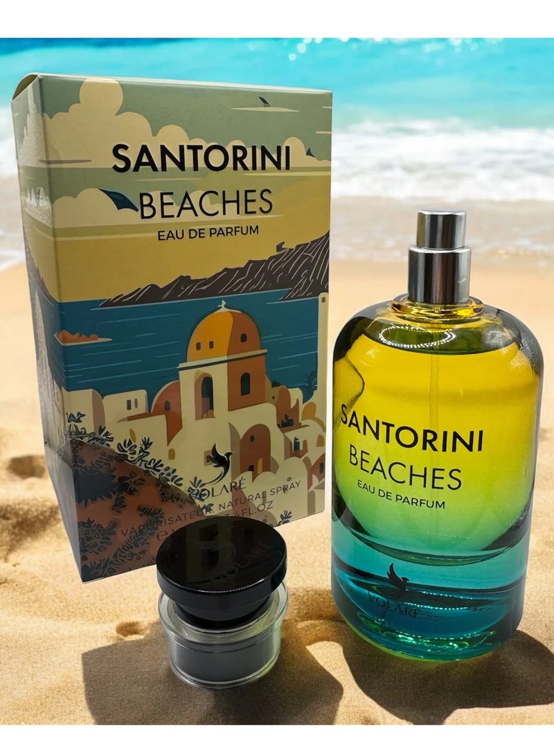 VOLARE Santorini Beaches Eau De Parfum Unisex -100ml ( inspired by Louis Vuitton On The Beach )  - Image 5