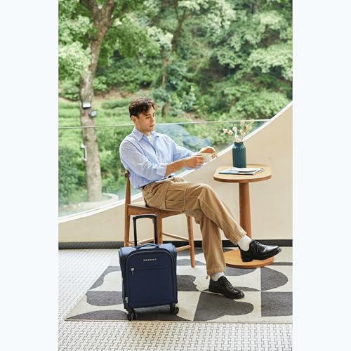 Verage Carry On Luggage with Wheels, 15 Inch Underseat Spinner Luggage Pro, Underseat Personal Item Travel Bag for Men and Women, Carry On Bags for Airplanes, Black - Image 2