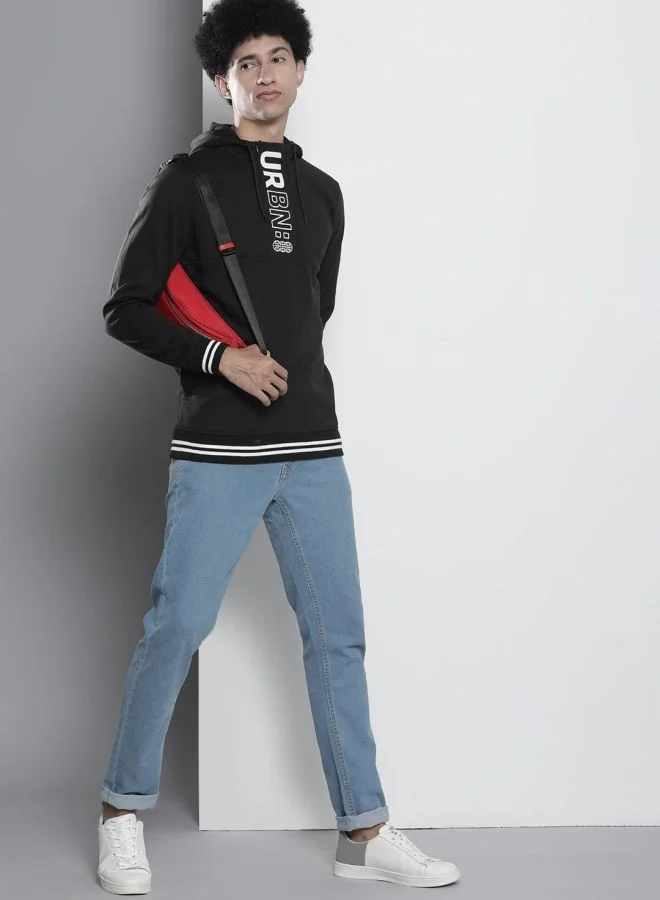 The Indian Garage Co  The Indian Garage Co Men Regular Fit Printed Round Neck Full Sleeves Sweatshirt  | Best Price UAE