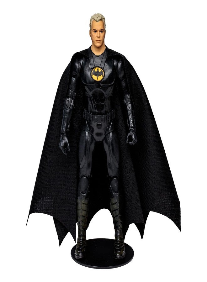 McFarlane Toys, DC Multiverse 7-inch The Flash Batman Unmasked Gold Label Action Figure, Collectible DC The Flash Movie Figure with Unique Collector Character Card - Ages 12+ - Image 1