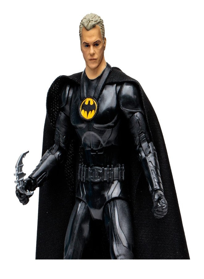 McFarlane Toys, DC Multiverse 7-inch The Flash Batman Unmasked Gold Label Action Figure, Collectible DC The Flash Movie Figure with Unique Collector Character Card - Ages 12+ - Image 2