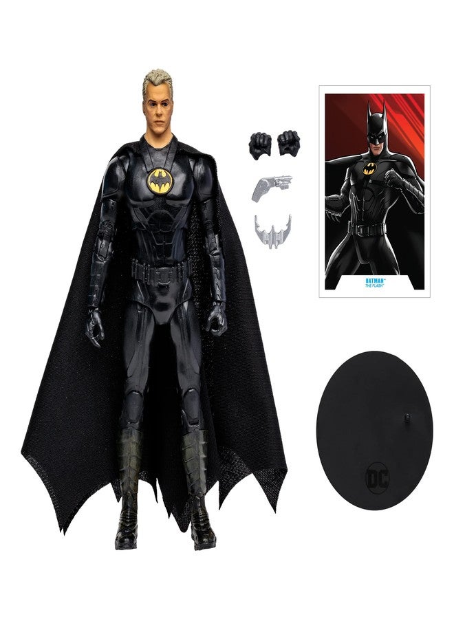 McFarlane Toys, DC Multiverse 7-inch The Flash Batman Unmasked Gold Label Action Figure, Collectible DC The Flash Movie Figure with Unique Collector Character Card - Ages 12+ - Image 4
