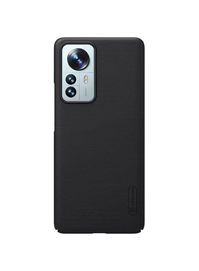 Case for Xiaomi 12 Pro Case Cover Super Frosted Shield Pro Matte All-Round Protection for Mi 12 Pro BLACK