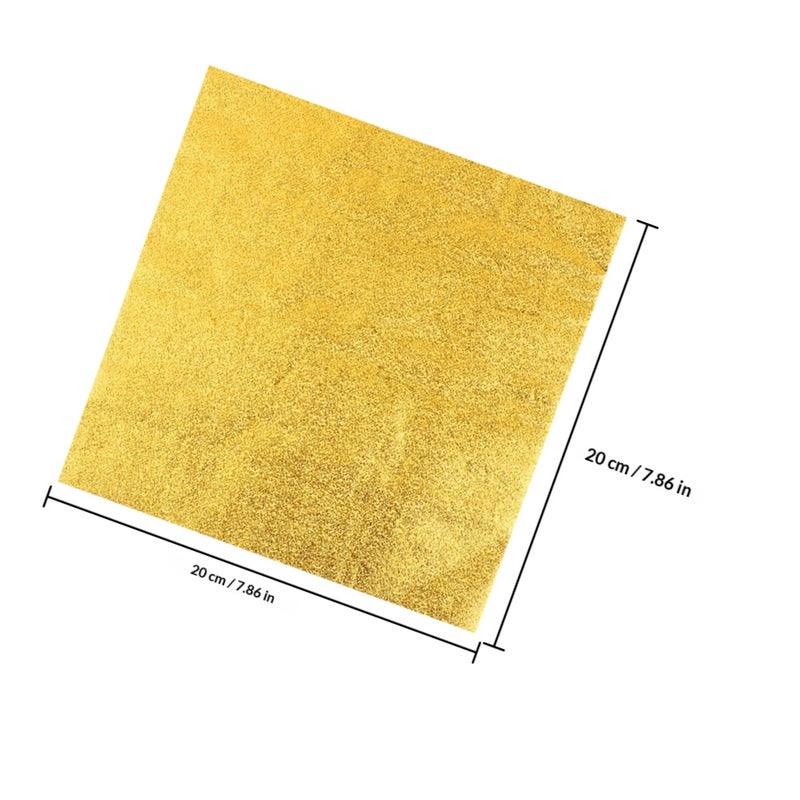 100pcs Tin Foil For Chocolate Chocolate Wrapping Paper Caramel Wraps Aluminum Foil Sheets - Image 2