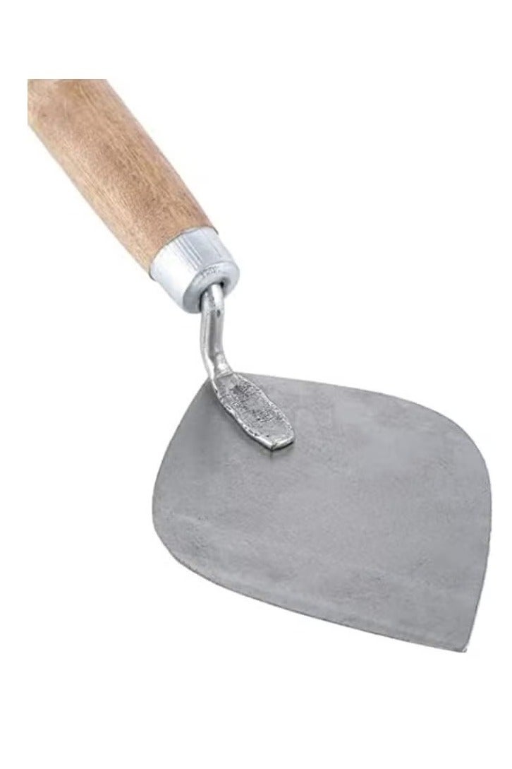 Masonry Plastering Trowel With Wooden Handle Metal Blade For Multi-Purpose 6Inch - Image 1
