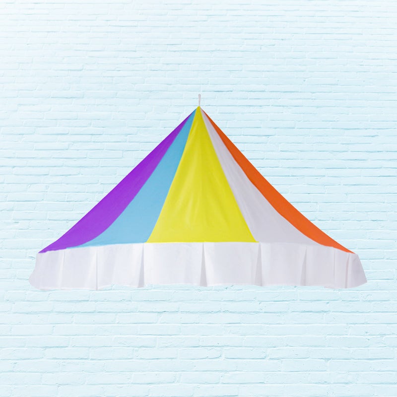 Bed Canopy Net Crib Gauze Curtain Tent Half-Round Dome Reading Corner Decor for Baby Girls Bedroom (1.5 Meter, Random Tassel) - Image 5