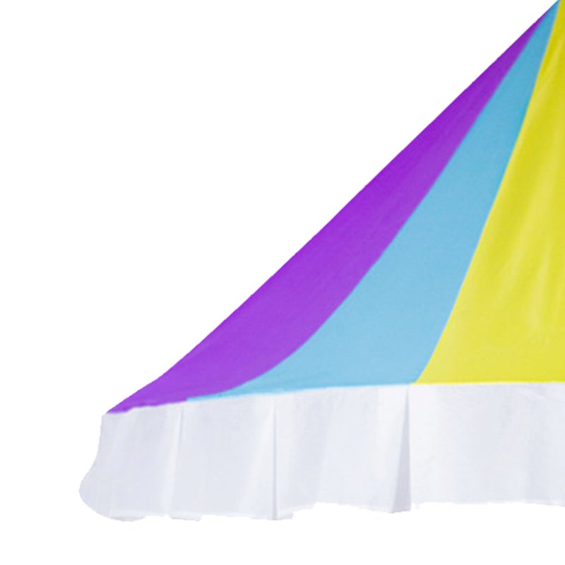 Bed Canopy Net Crib Gauze Curtain Tent Half-Round Dome Reading Corner Decor for Baby Girls Bedroom (1.5 Meter, Random Tassel) - Image 2