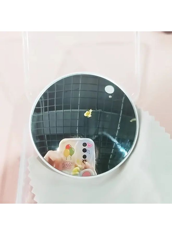 Pink Magnetic Selfie Mirror For iPhone 15 14 13 12 11 Pro Max Mini - Image 5
