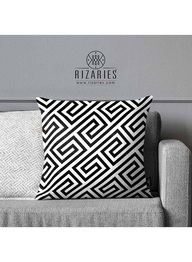 RIZARIES SuperSoft Greek Keys Geometric Pattern - Image 2
