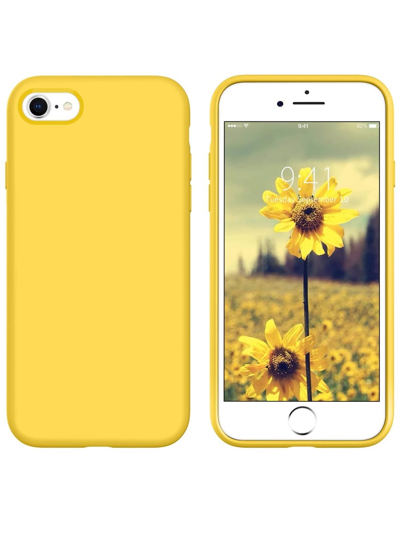 MIGOFAST iPhone SE Case 2022 2020 iPhone 8 Case iPhone 7 Case Non-slip Liquid Silicone Gel Rubber Bumper Phone Case Soft Microfiber Lining Hard Shockproof Protective Case Cover - Image 1