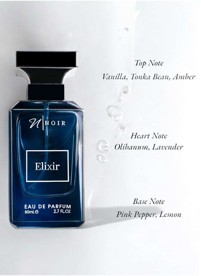 noir - Elixir EDP, Perfume for Men, 80ml - Image 1