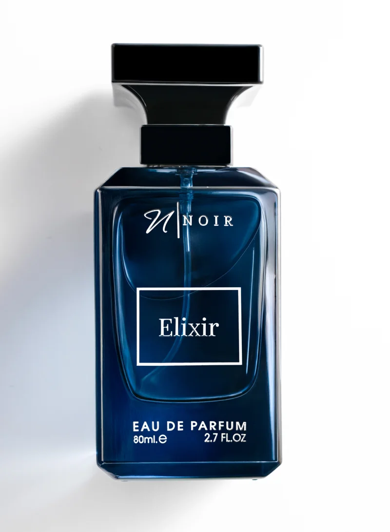 noir Elixir – Fresh Spicy Perfume for Men with Lemon, Lavender & Amber Notes | Long Lasting EDP - 80 ml