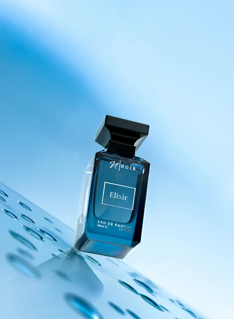 noir Elixir – Fresh Spicy Perfume for Men with Lemon, Lavender & Amber Notes | Long Lasting EDP - 80 ml