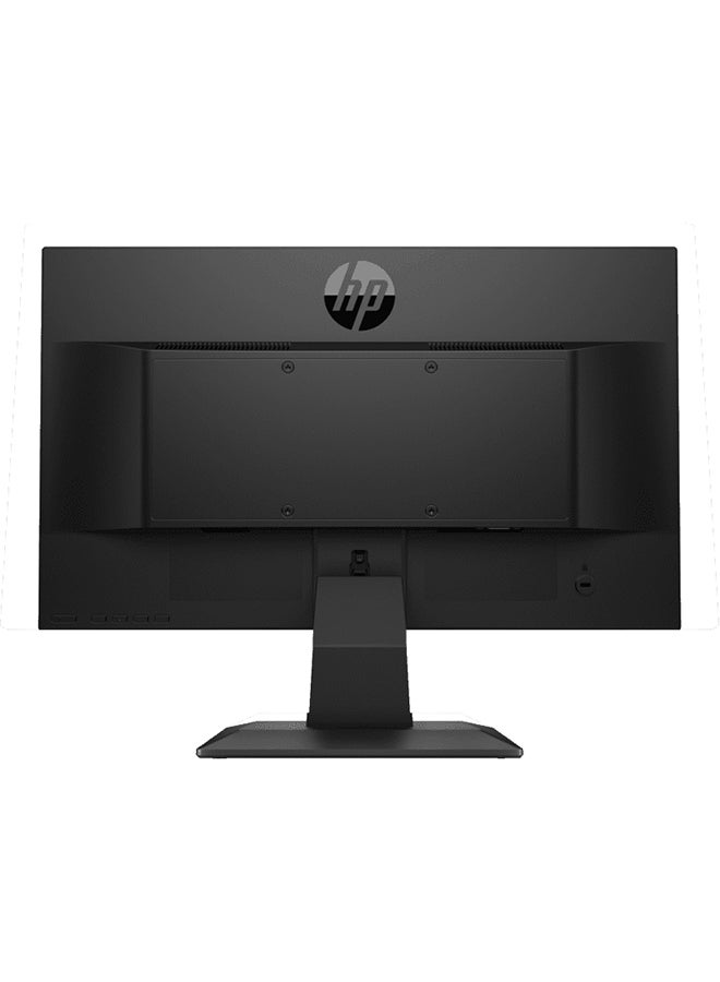 HP شاشة LED P204v بدقة عالية الوضوح مقاس 19.5 بوصة - منفذ VGA + منفذ HDMI أسود - Image 4