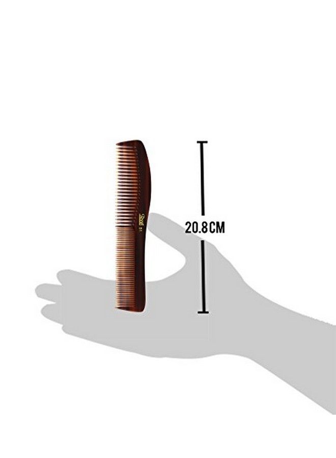 Roots Brown Combs For Hair Wide & Thin Tooth Comb Comb With Handle - Image 5