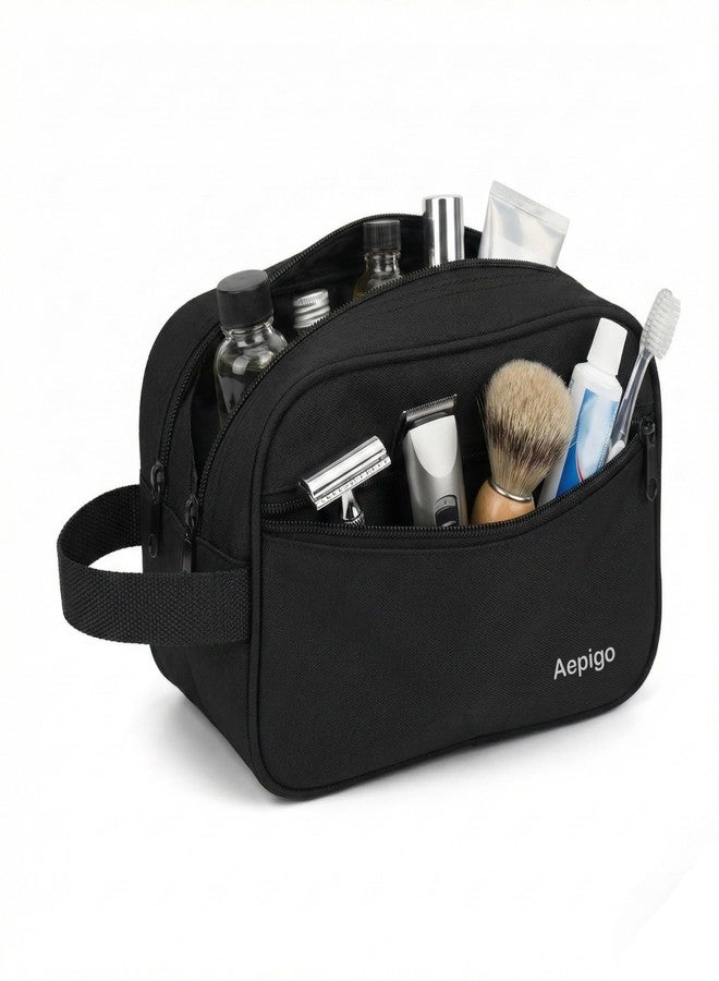 Aepigo Polyester Multipurpose Toiletry Kit Bag for Man and Women's | Double Compartment Travel Essentials Travel Organizer Travel Pouch for Men Travel Kit for Toiletries - Image 2