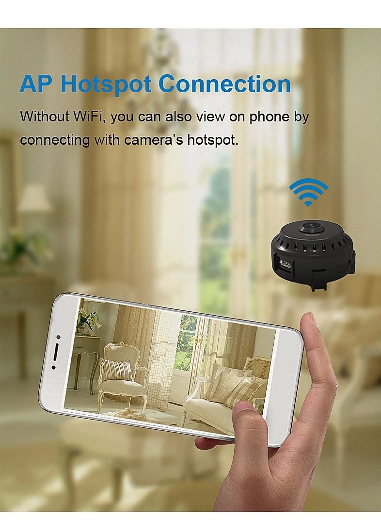 GULFLINK - 1080P HD Wifi Hidden Nanny Cam with Mobile App Control - Image 1