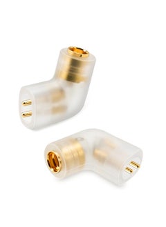 Generic Okcsc 0.78/0.75 To MMCX Pin Adapter QDC Revolution To Shure Female Integrated Earphone Wire Pin-Color:QDC Male 0.78 0.75 To MMCX Female Transparent  - Image 1