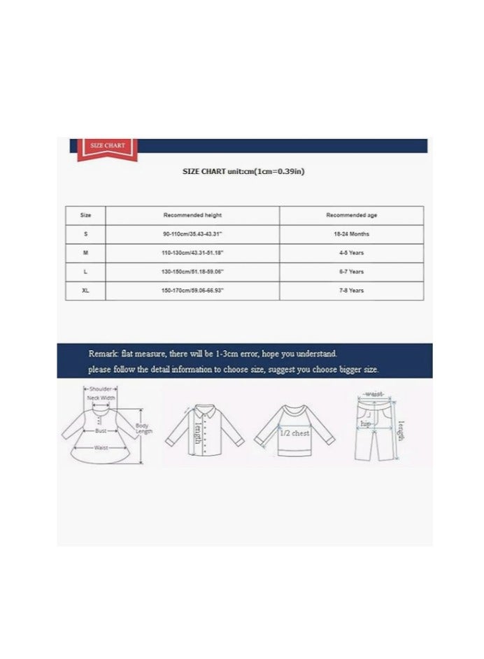 Kids Toddler Halloween Christmas Dinosaur Costume - Unisex Animal Cosplay Jumpsuit with Shoe Cover, Cute Fancy Dress Up Outfit for Boys & Girls Halloween/Christmas Party (L) - Image 3