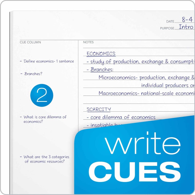TOPS Oxford Innovative Steno Project Ruled Notebook (TOPS), 90222, White - Image 4