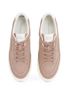 TOMMY HILFIGER Logo Detail Lace Up Low Top Sneakers  - Image 5