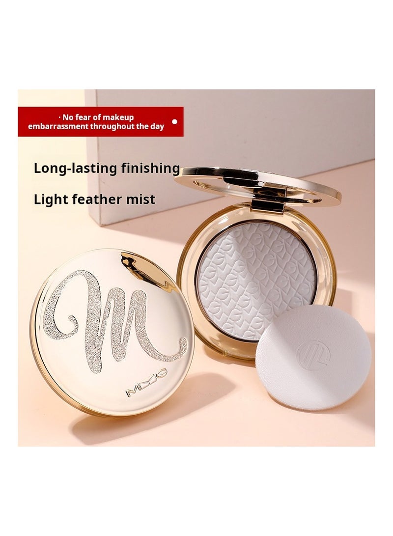KASTWAVE Longwearing Matte Oil Control Makeup Powder, Waterproof Pressed Powder, Matte Smooth Setting Powder Makeup, Brightening Setting Powder for Women Girls (Natural + Ivory) - Image 5